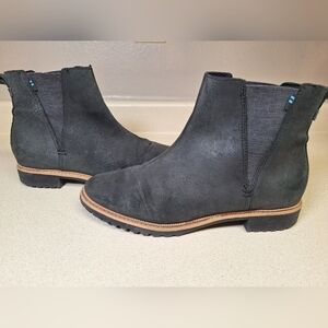 Toms Black Ankle Boots